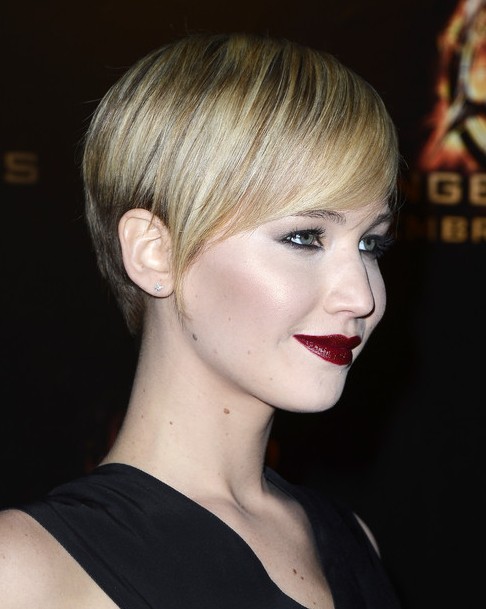 2014 Jennifer Lawrence Hairstyles – Best Short Pixie Haircut