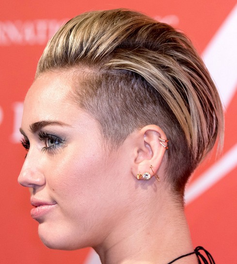 2014 Miley Cyrus Hairstyles – Trendy Short Haircut