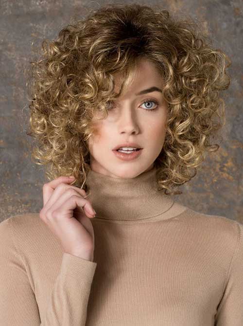 Fine Natural Blonde Curly Hair