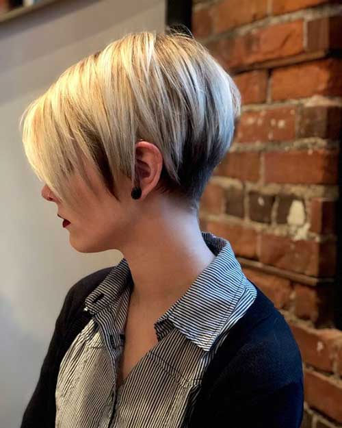 Pixie Short Hairstyle Highlights