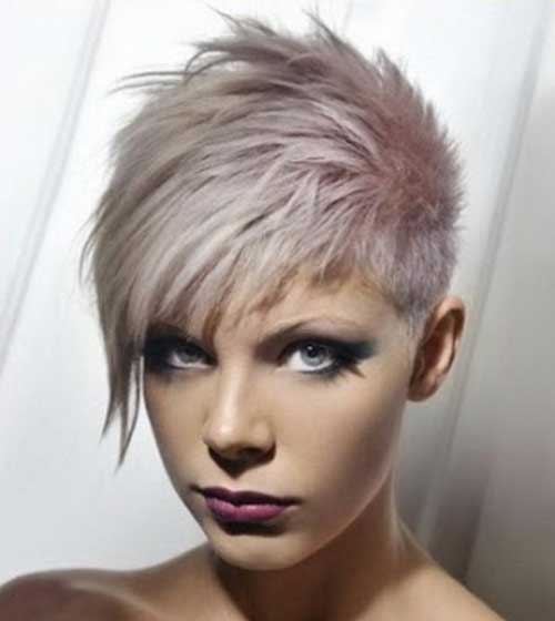 Punk Short Cropped Hair with Layers