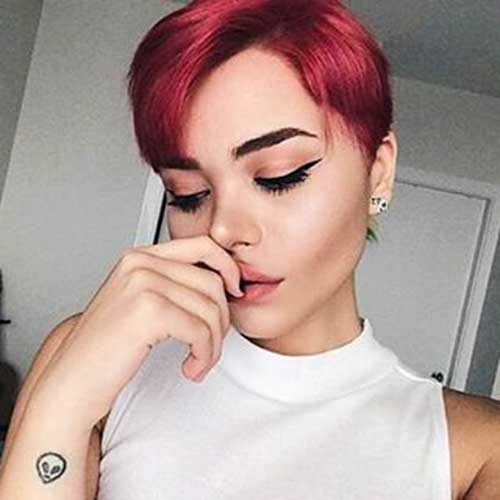 Red Hair Color Shade