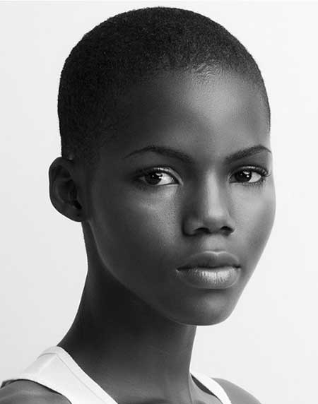 Very short natural cuts for black women