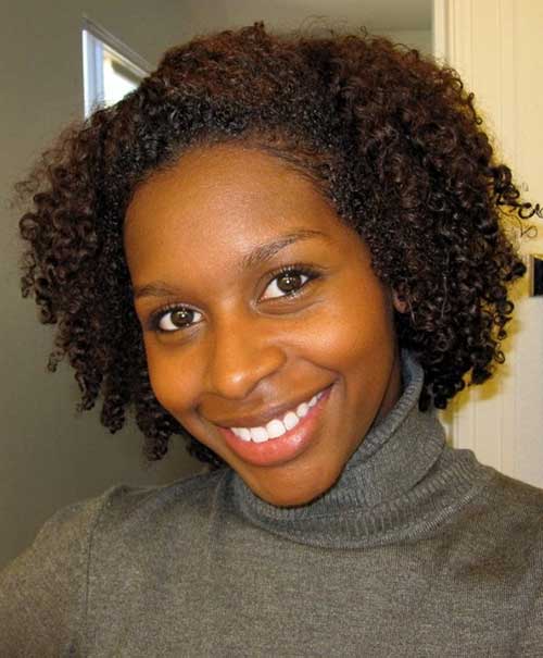 Afro Style Cute Short Natural Hair for Girls