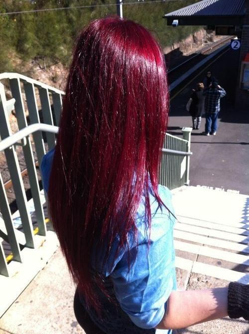 Best Hairstyles for Red Hair Straight Layered Haircut