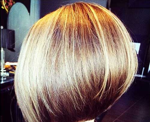 Casual Blunt Short Bob Hairstyle