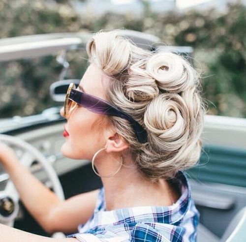 Retro and Vintage Hairstyles 2018