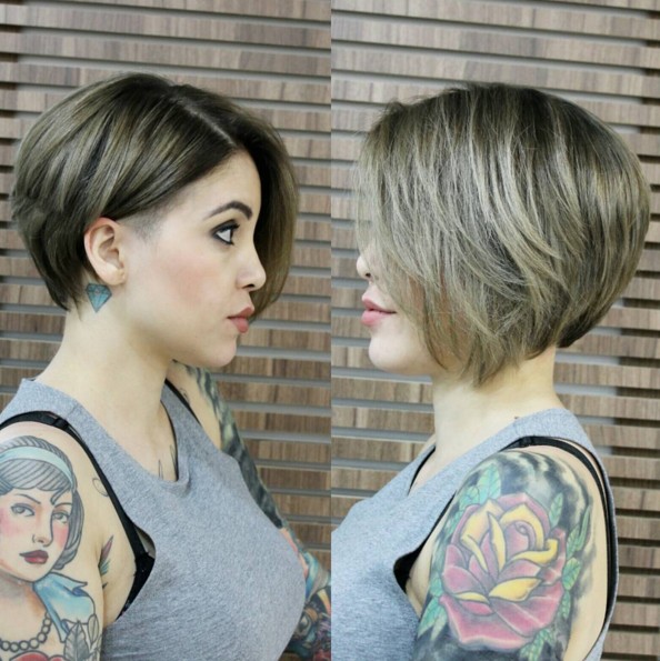 Shaved Short Hairstyle