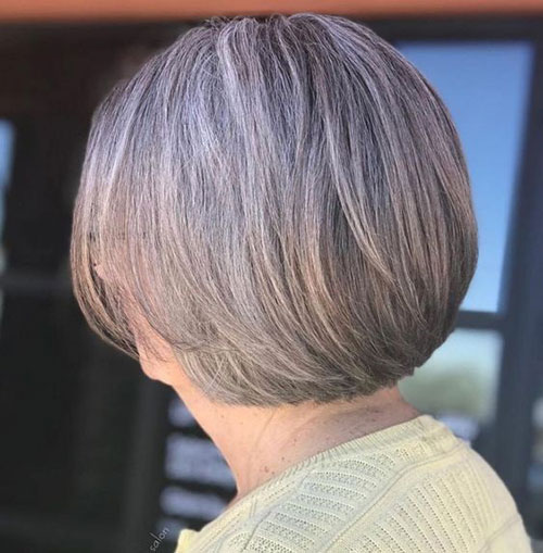 Short Grandma Hairstyle