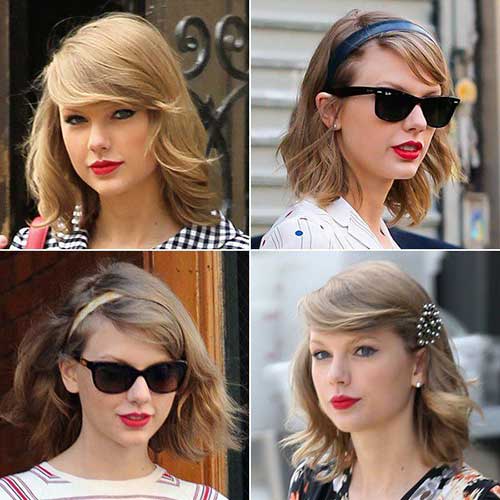 Taylor Swift New Short Hair Style