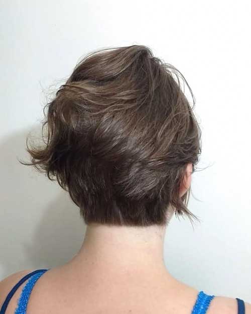 Back View Of Short Layered Haircuts