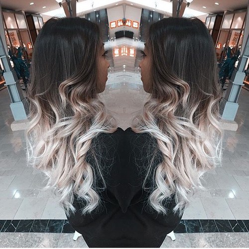 Curled Silver Ends