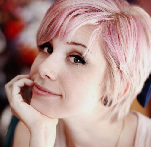 Pink blonde hair color ideas
