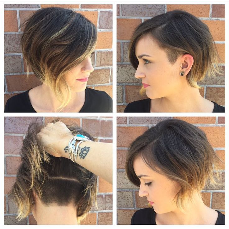 Short Bob Hairstyle with Highlights 1