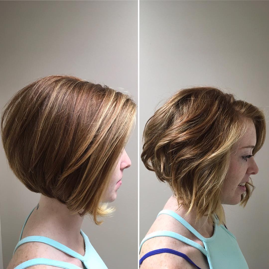 Simple easy bob hairstyle 9