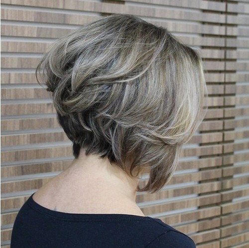 Stacked Bob Hairstyle 1