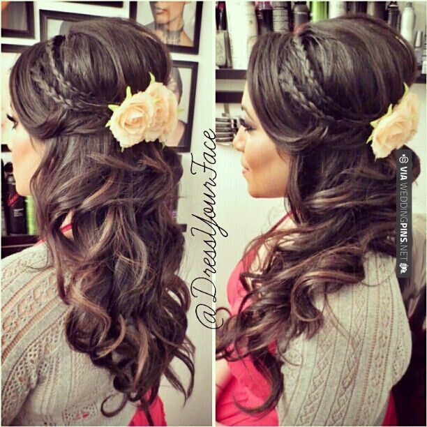 Wedding Hairstyle with Braids