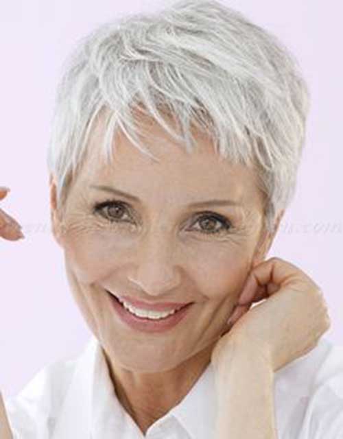 26.Pixie Haircuts for Older Ladies