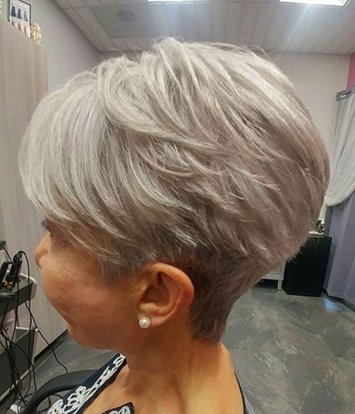 Cute Short Haircut for Over 50