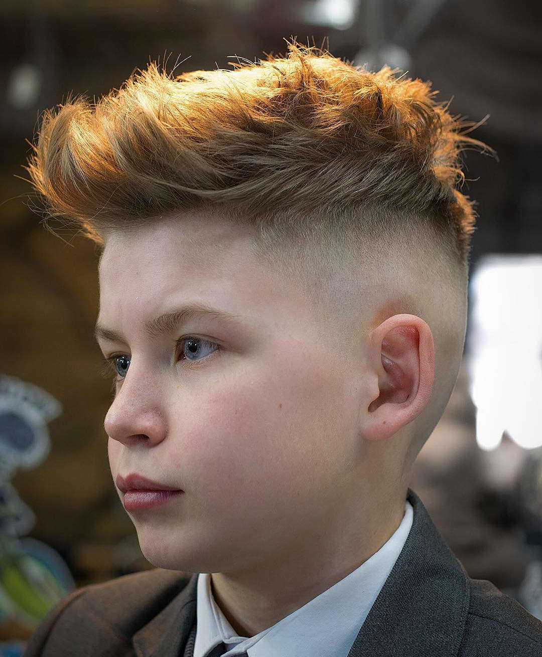 Faux Hawk Haircut for Boys