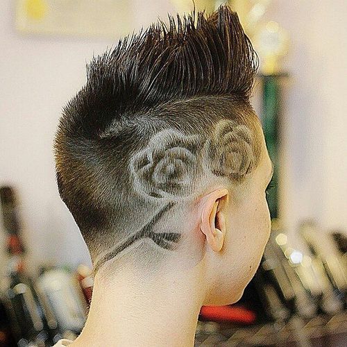 Hair Art Rose Hairstyle
