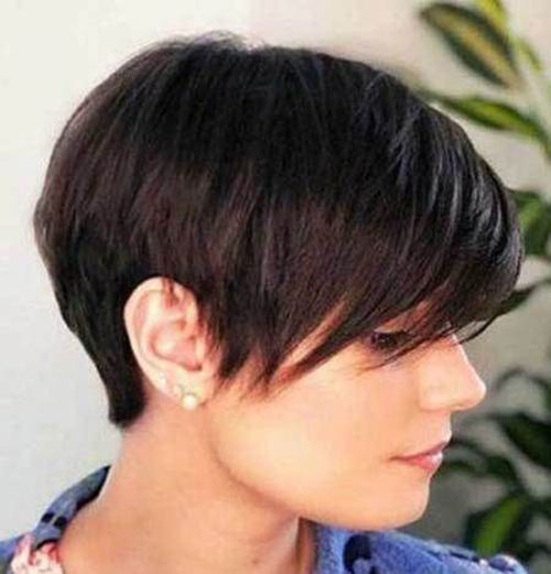 Layered Long Pixie Style