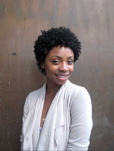 Natural Lovely Short Curly Haircut