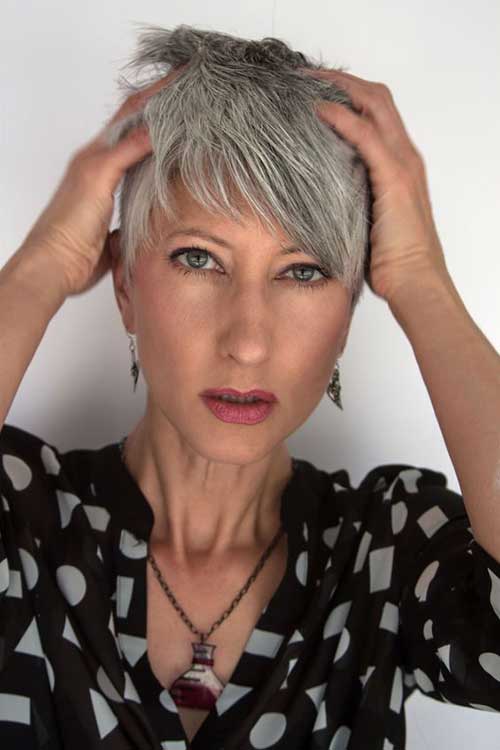 Pixie Haircut for Women Over 50