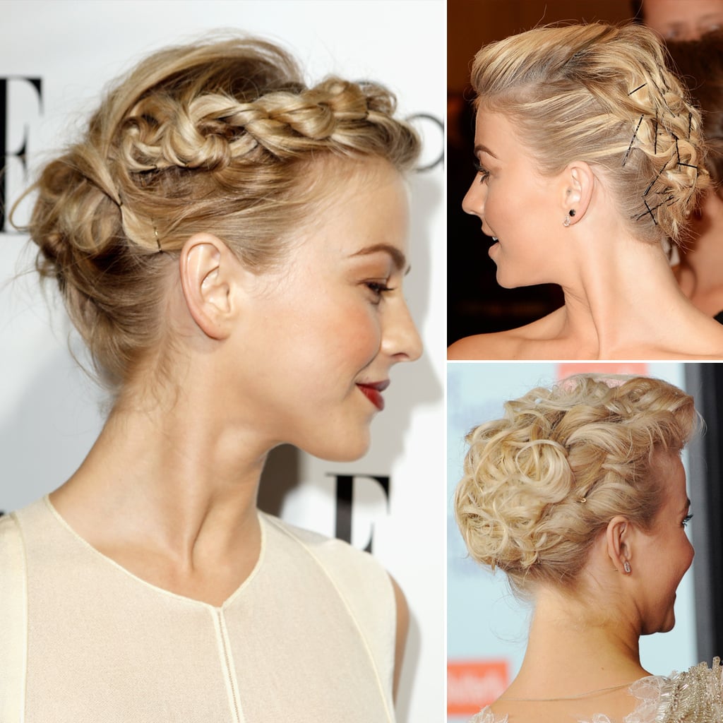 Rose Rolled Braid Hairstyle