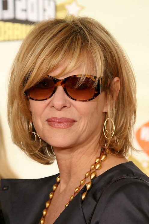 Short Blonde Hair With A Textured Fringe
