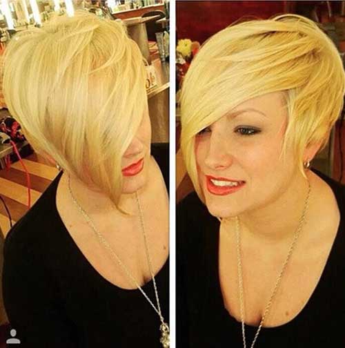 Very Long Blonde Pixie Style