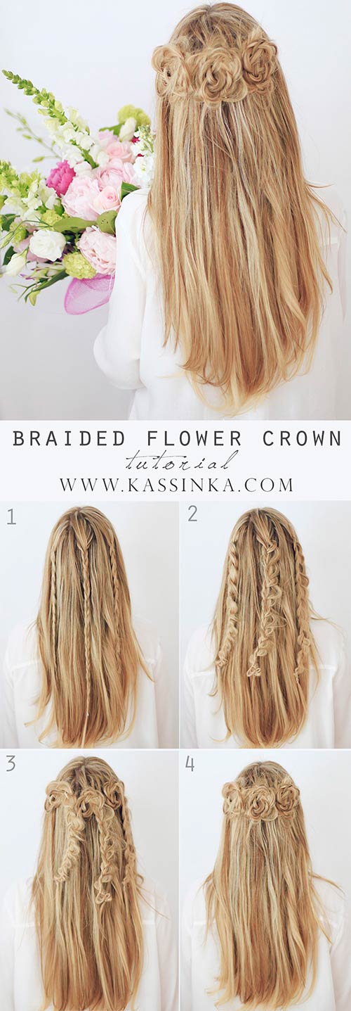 Braided Flower Crown