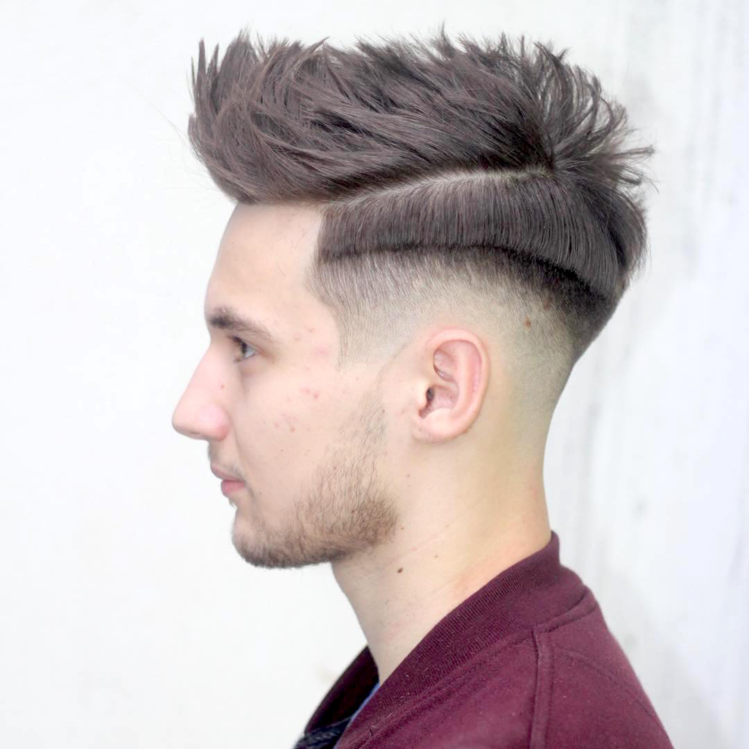 Pompadour Fade Hairstyle