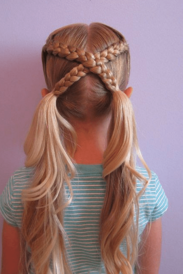 Unique Braided Hairstyle