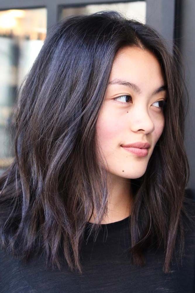 Wavy Asian Hairstyle