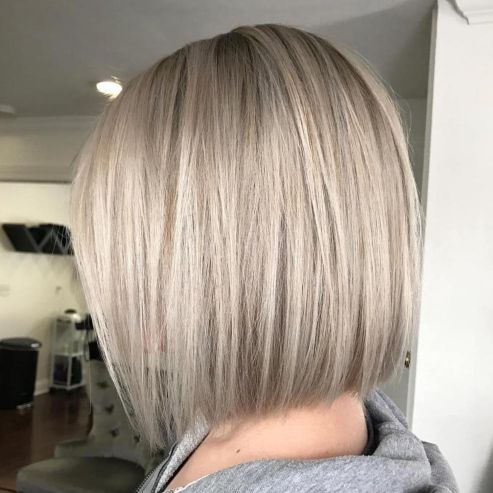 Bob Cut with Blunt Ends