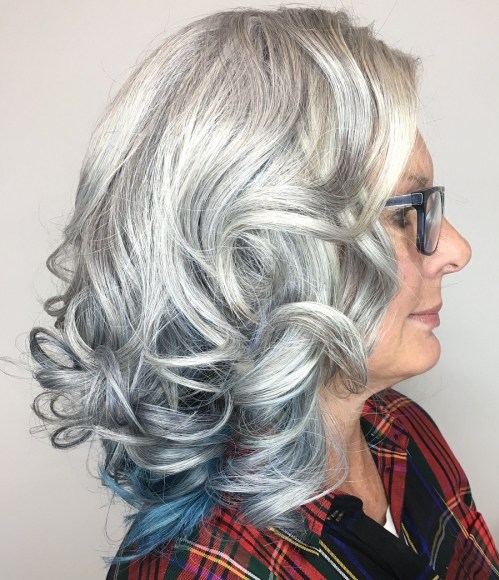 Grey Lowlights with a Bold Pop of Color