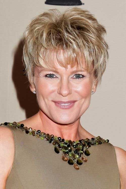 Haircuts for Women Over 50 Short Hair Style