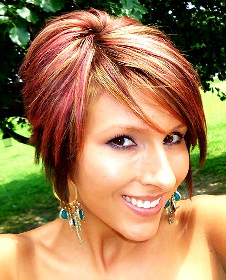 Red Hair Color Idea for Girls