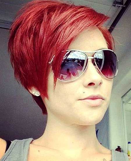 Red Hair Color Idea for Women