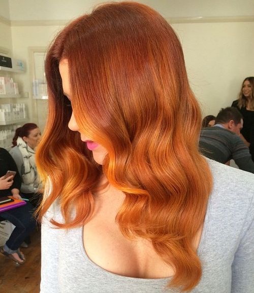 Red Orange Hair
