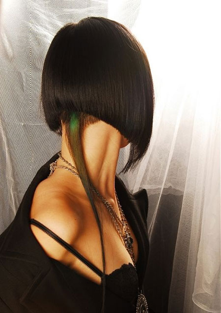 Side and Back View of the Short Bob Hairstyle
