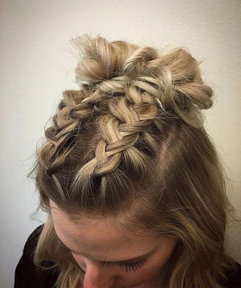 Braided Knots Hairstyle