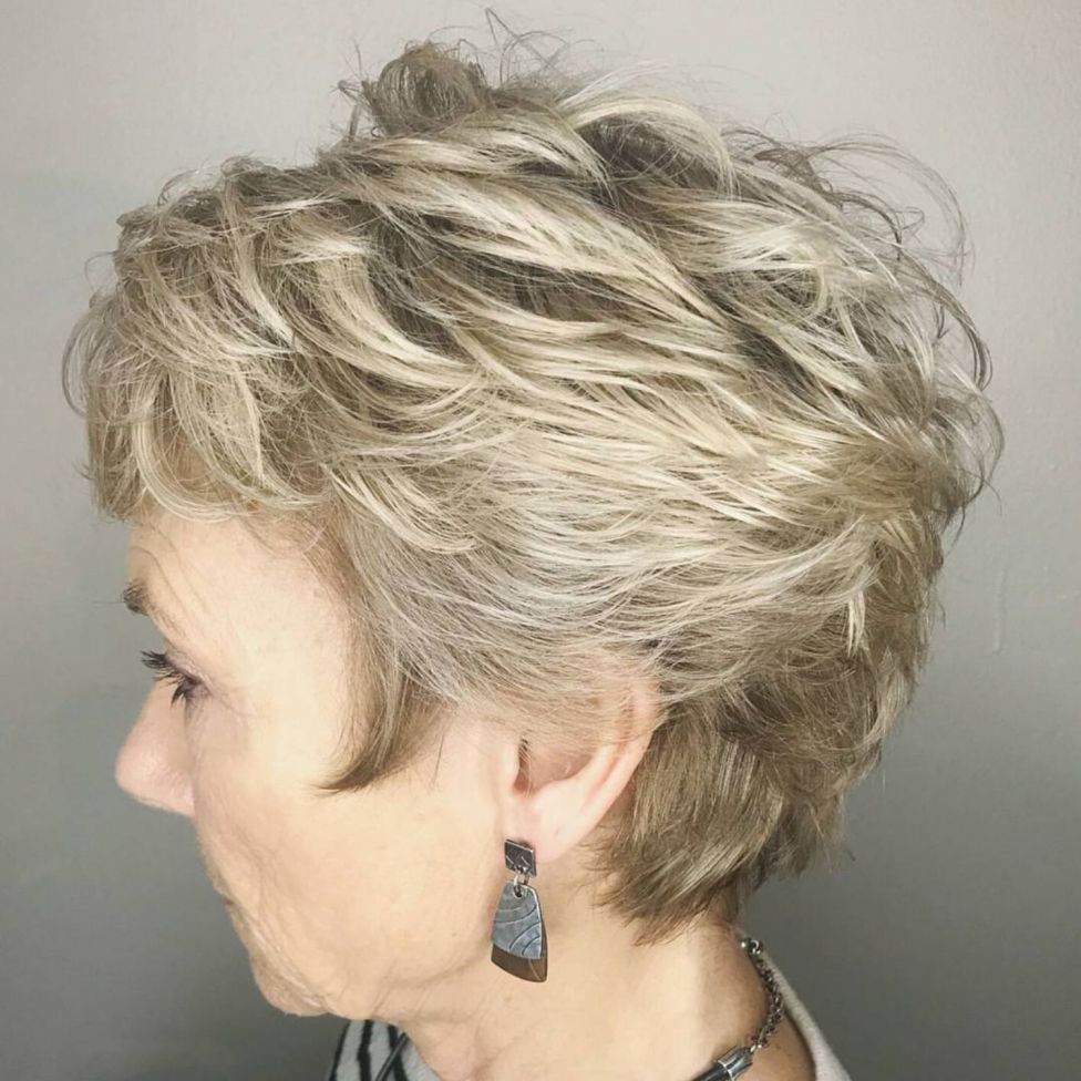 Feathered Shag for Older Women