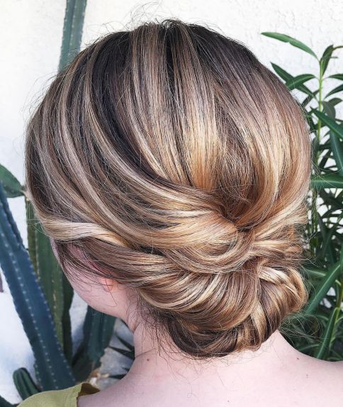 Lovely Twisted and Tied Updo