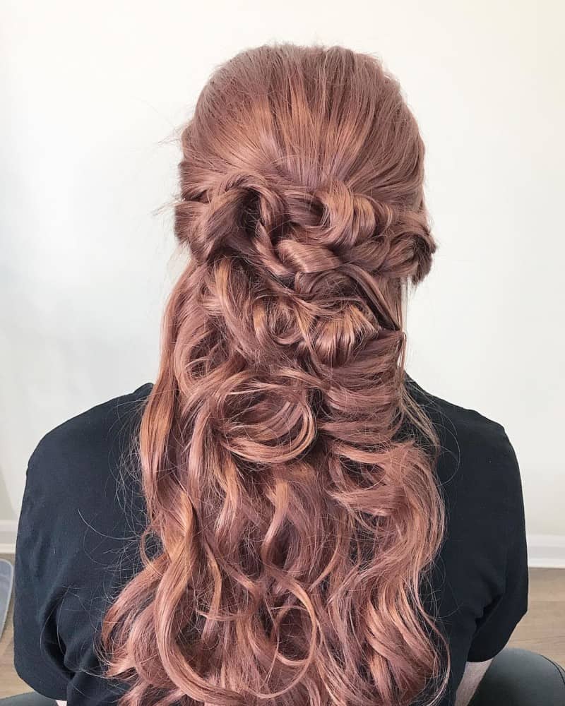 Rose Curls Long Hairstyles