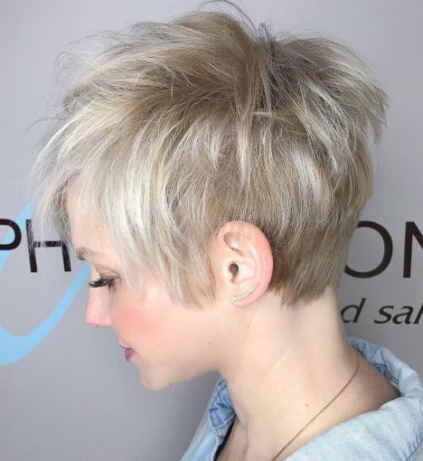 Soft Messy Tapered Pixie 1