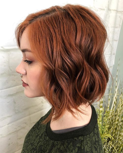 short layered bob perfect for thick hair