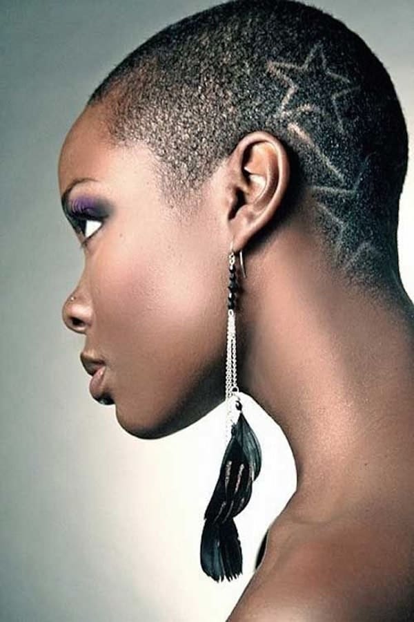 Amazing Shaved Sides Hairstyles for Black Women 5
