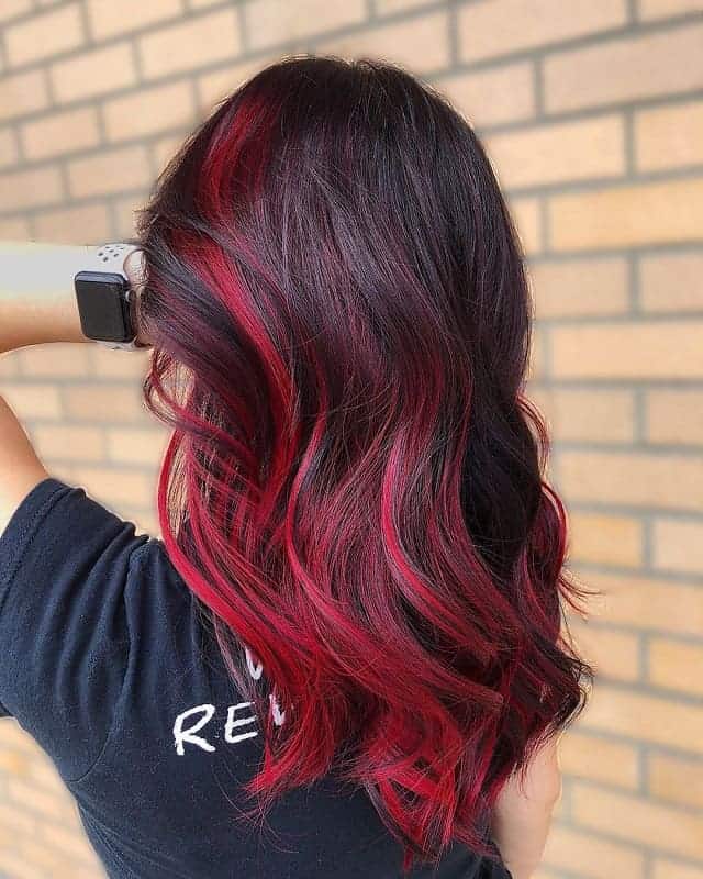 Bright Red Waves